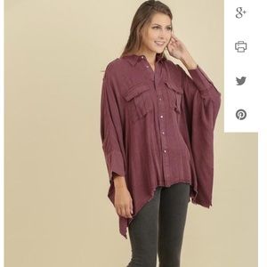 Maroon Tunic NEW WITH TAGS never worn